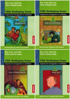 VillA Verdieping Groen serie 4 (set 4 katerns)